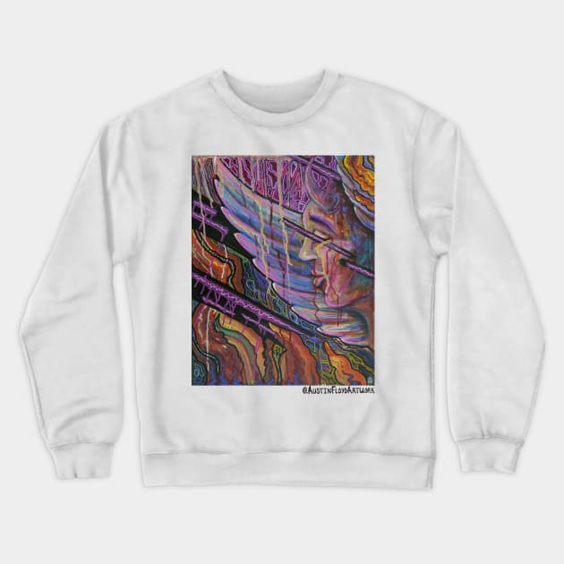 "No hard feelings" Crewneck Sweatshirt by Austin Floyd Artwork